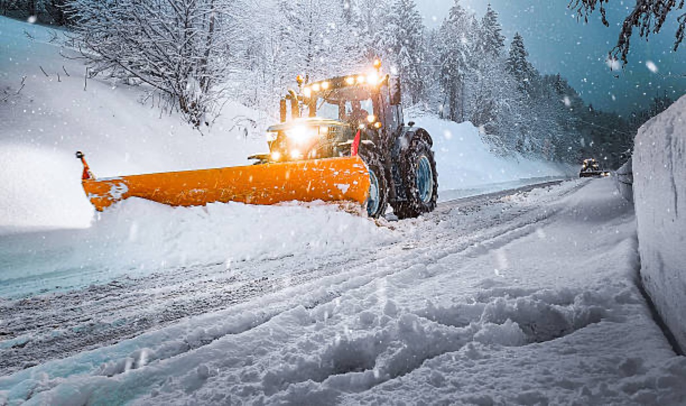 Snow removal by LRC Landscaping